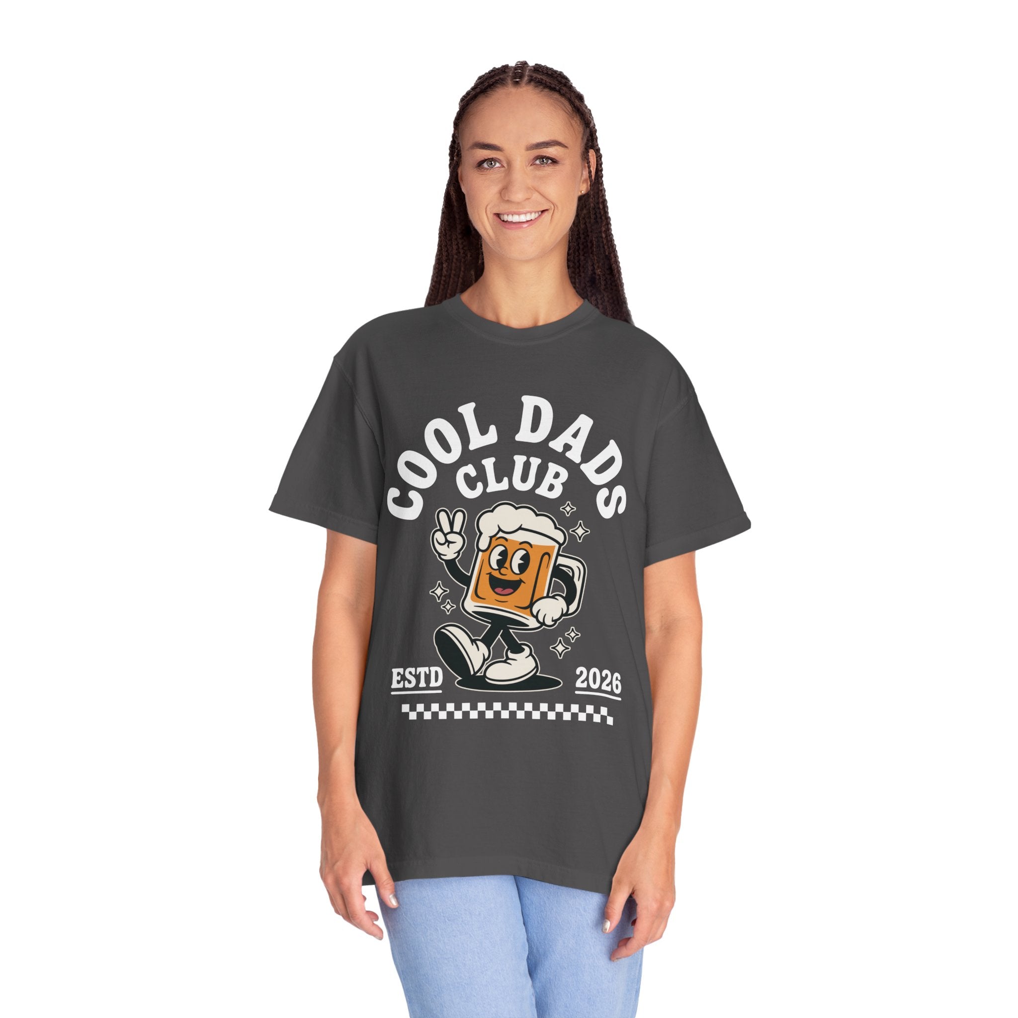 Funny New Dad Comfort Colors Shirt, Cool Dads Club Est 2026 Tee, First Time Dad Gift, Pregnancy Announcement Shirt for Fathers