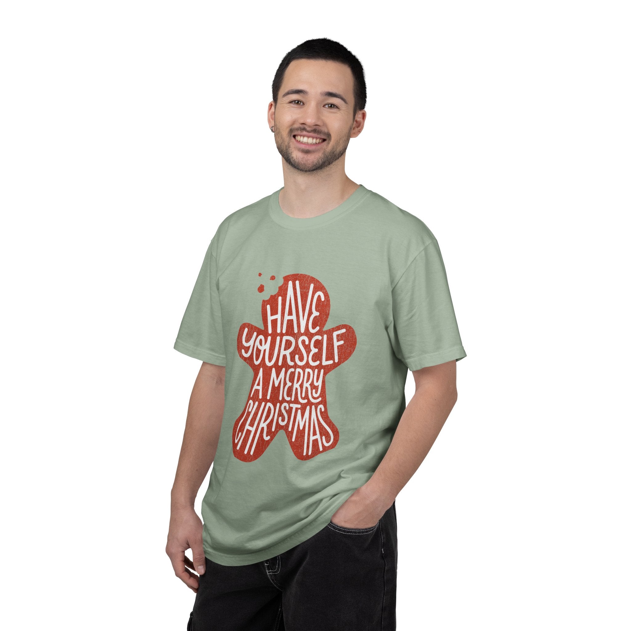 Have Yourself a Merry Christmas Shirt, Gingerbread Cookie T-Shirt, Cute Holiday Baking Tee, Christmas Gift for Baker, Mom or Teacher