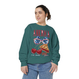 America 250th Anniversary Comfort Colors Sweatshirt, Patriotic Cherry Pie Crewneck, USA 1776 to 2026 Sweatshirt, Fourth of July Pullover