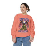 Honoring Those Who Served Sweatshirt, Military Memorial Crewneck, Fallen Soldier Tribute, Veteran Remembrance Gift, Patriotic Eagle Top