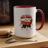 Red Panda Mug, Funny Field Guide Coffee Cup, Cute Wildlife Gift for Red Panda Lover, Zookeeper Present, Animal Birthday Gift for Kids