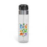 Dinosaur Water Bottle for Kids, Roar Some Dino Drink Bottle, Fun School Water Bottle for Boys, Birthday Gift, Dinosaur Party Favor