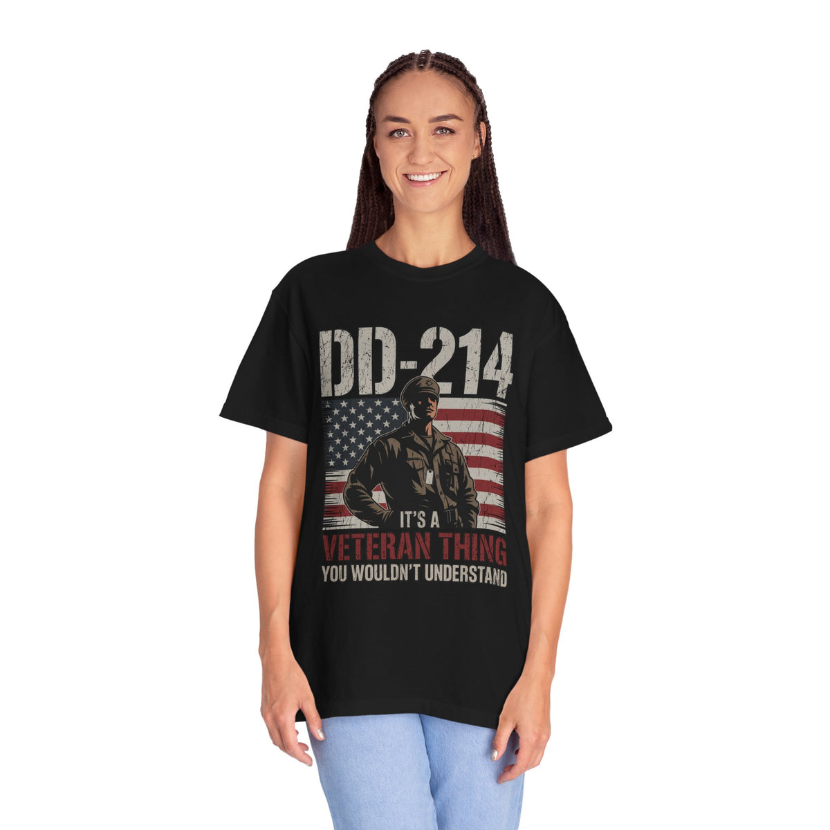 DD-214 Veteran Shirt, It's a Veteran Thing T Shirt, Military Veteran Gift, US Army Shirt, Patriotic American Flag Tee, Veteran Pride Top