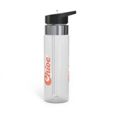 Personalized Name Transparent Water Bottle, Cute Name Drink Bottle for Girls, Everyday Hydration Gift, School and Work Water Bottle