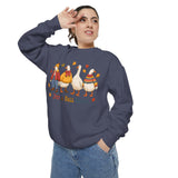 Funny Fall Goose Sweatshirt, Just a Fall Goose Autumn Pullover, Cute Cozy Gift for Bird Lover, Thanksgiving and October Outfit for Her