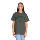 ChatGPT University T-Shirt, Prompt Engineering Graphic Tee, AI Student Gift, Funny Tech Shirt, Coder Graduation Campus Outfit 2026