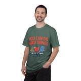 You Can Do Hard Things Teacher Shirt, Motivational Classroom Comfort Colors Tee, School Counselor Gift, Positive Educator Shirt