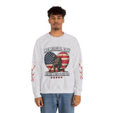 Memorial Day Sweatshirt, Patriotic Military Pullover, Remember and Honor American Flag Crewneck, Veteran Gift, Memorial Day Shirt
