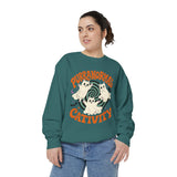 Purranormal Cativity Sweatshirt, Funny Halloween Cat Crewneck, Ghost Kitty Shirt for Cat Lover, Spooky Season Gift, Cute Fall Outfit