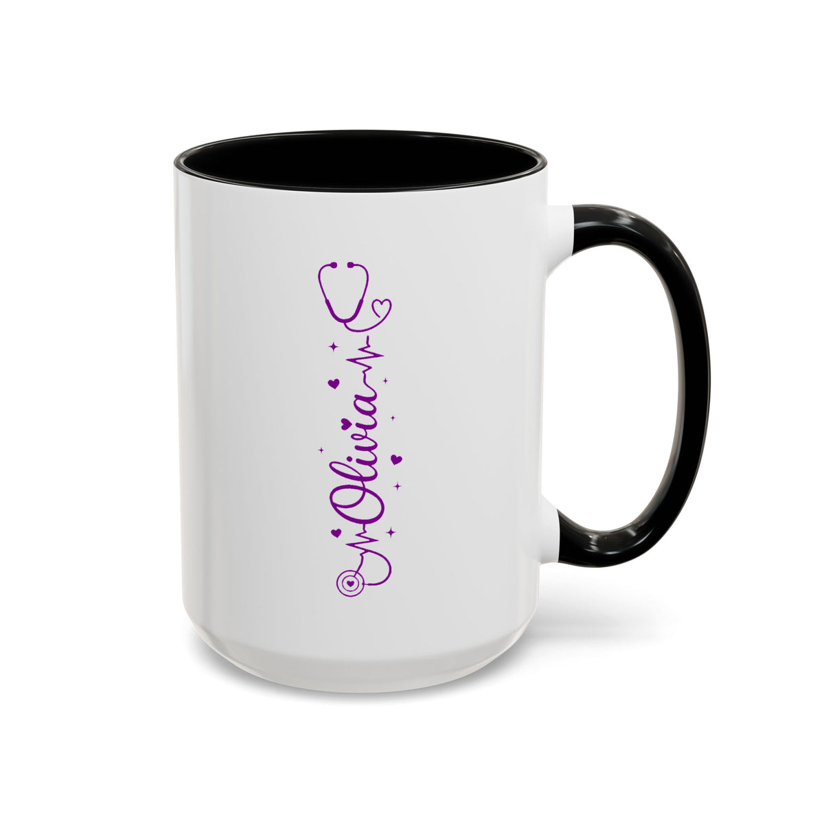 Custom Nurse Name Mug, Personalized Nurse Coffee Cup, Registered Nurse Gift, Nursing Student Gift, Healthcare Appreciation Mug