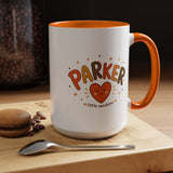 Personalized Family Name Mug, Custom Last Name Coffee Mug, Parker Little Sunshine Gift, Personalized Family Coffee Cup for Parents