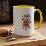 Teaching Is a Work of Heart Mug, Teacher Appreciation Coffee Cup, Thank You Gift for Educator, End of Year Classroom Keepsake for Her