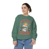 Good Days Sunshine Comfort Colors Sweatshirt, Retro Desert Landscape Crewneck, Positive Vibes Western Aesthetic Gift