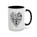 Personalized Nurse Coffee Mug, Custom Nurse Name Gift, RN Appreciation Mug, Nursing Graduation Gift, Healthcare Worker Coffee Cup