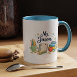 Personalized Teacher Mug, Custom Teacher Name Coffee Mug, Teacher Appreciation Gift, Classroom Teacher Gift, End of Year Present