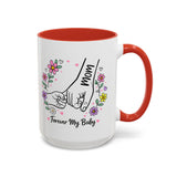 Forever My Baby Mug, Mother Daughter Gift, Son Gift From Mom, Pinky Promise Coffee Mug, Family Love Cup, Sentimental Gift