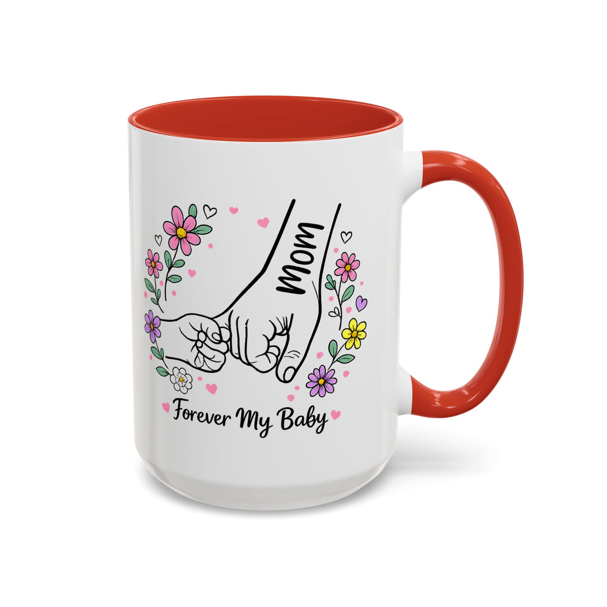 Forever My Baby Mug, Mother Daughter Gift, Son Gift From Mom, Pinky Promise Coffee Mug, Family Love Cup, Sentimental Gift