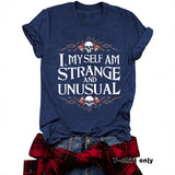 Halloween T-shirt Skull Pattern