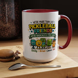 Personalized Pickleball Friends Mug, Custom Pickleball Team Coffee Mug with Names, Funny Pickleball Gift for Teammates and Best Friends