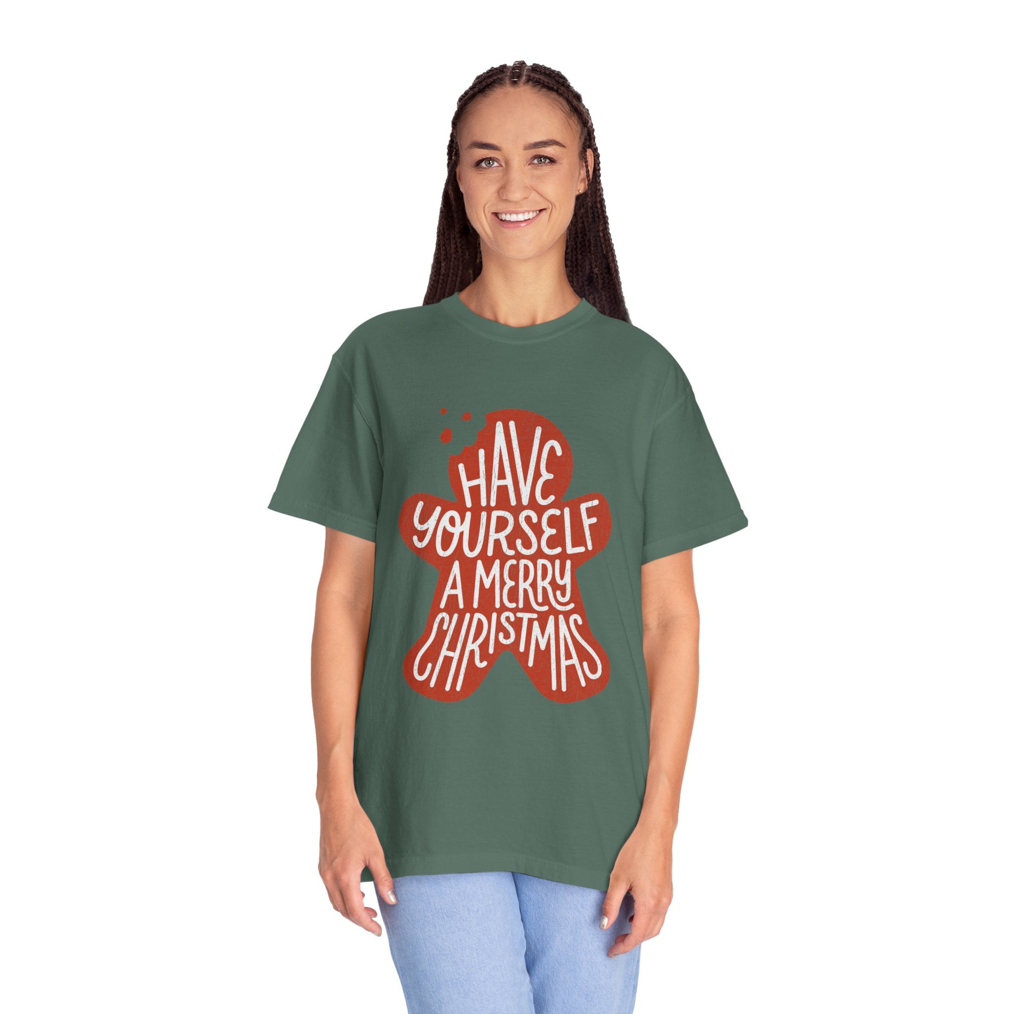 Have Yourself a Merry Christmas Shirt, Gingerbread Cookie T-Shirt, Cute Holiday Baking Tee, Christmas Gift for Baker, Mom or Teacher