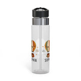 Personalized Hot Air Balloon Kids Water Bottle, Adventure Gift for Girls, Travel Theme Bottle, Birthday Gift, School Hydration Bottle