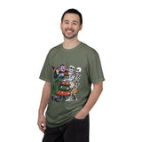 Spooky Christmas Shirt, Halloween Holiday Mashup T-Shirt, Witch Vampire Mummy and Skeleton Tree Tee, Gothic Christmas Gift for Horror Fan