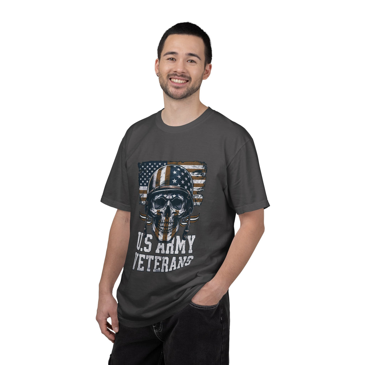 U.S. Army Veterans Shirt, Military Skull T Shirt, Patriotic American Flag Tee, Veteran Gift, Army Veteran Shirt, Veterans Day Gift