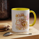 Baker Coffee Mug, Baking Lover Gift, Cute Baking Tools Mug, Pastry Chef Coffee Cup, Gift for Bakers, Kitchen Hobby Mug