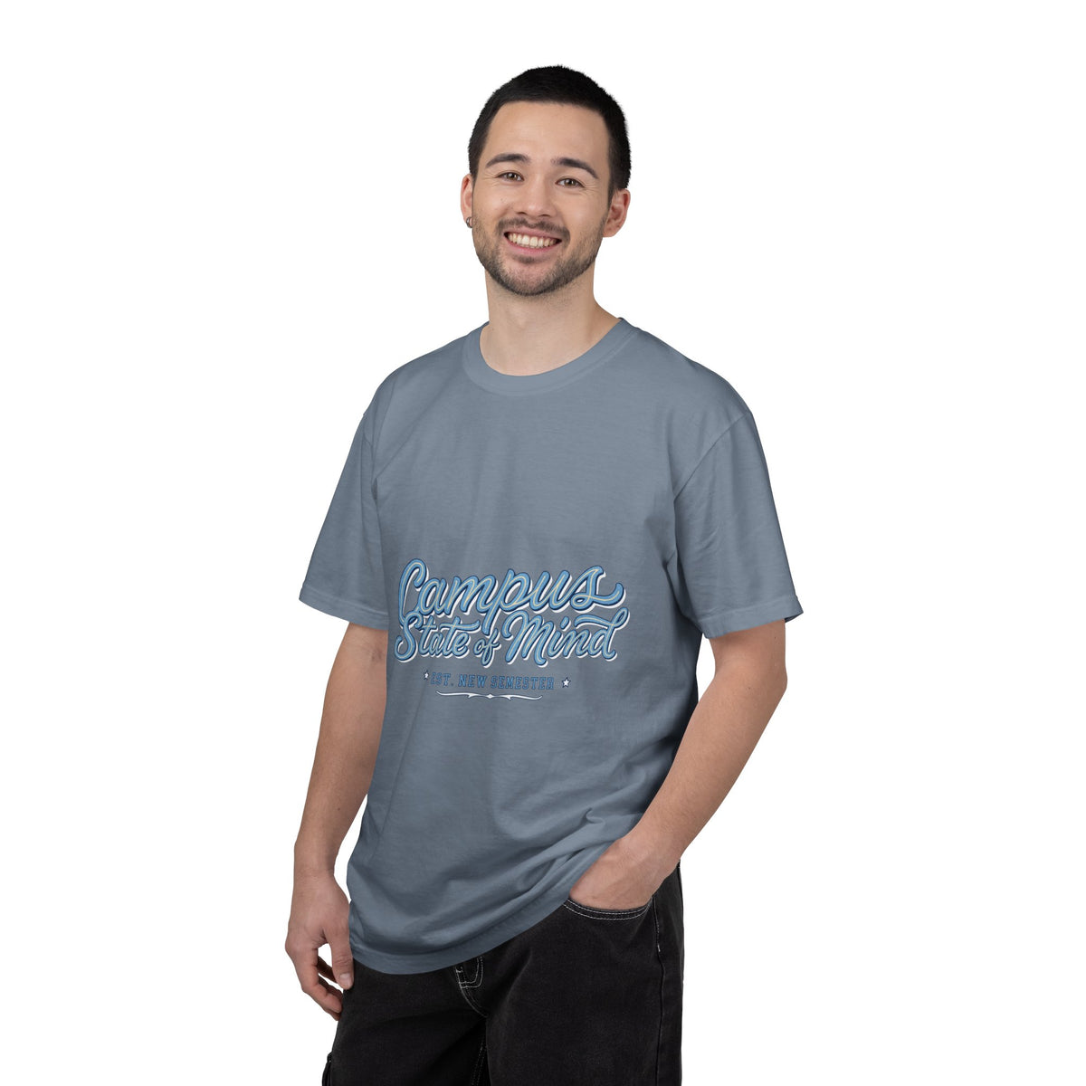 Campus State of Mind T-Shirt, New Semester College Graphic Tee, University Student Gift, Back to School Shirt, Campus Outfit, Dorm Life