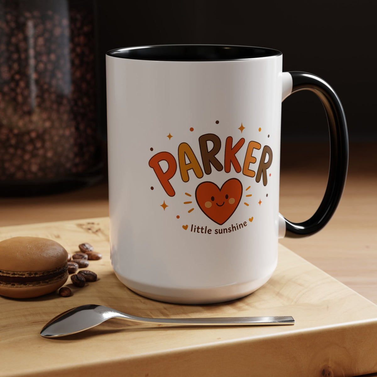 Personalized Family Name Mug, Custom Last Name Coffee Mug, Parker Little Sunshine Gift, Personalized Family Coffee Cup for Parents