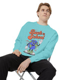 Back to School Earth Sweatshirt, Retro Globe Graphic Pullover, Teacher First Day Outfit, Student Gift, Classroom Crewneck, Educator Gift