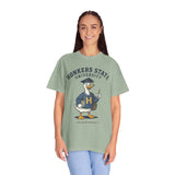 Honkers State University T-Shirt, Funny Goose Graduate Graphic Tee, Major in Mischief College Student Gift, Graduation Campus Shirt