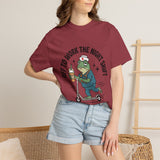 Night Shift Nurse Comfort Colors Shirt, Funny Nurse Frog Tee, Healthcare Worker Gift, RN CNA Nursing School Graduate Shirt