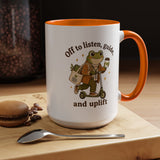 School Counselor Coffee Mug, Frog Counselor Gift, Mental Health Professional Mug, Therapist Gift, Counselor Appreciation Cup