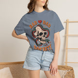 Rad Dad Society Comfort Shirt, Skull Snake Graphic Tee, Edgy Fatherhood Tshirt, Alternative Dad Gift for Fathers Day