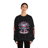 Freedom American Independence Sweatshirt, Patriotic Skull Crewneck, USA Flag Pullover, Fourth of July Outfit, Americana Gift for Him