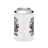 America 250th Anniversary Can Cooler, Patriotic Beer Can Holder, USA 1776 to 2026 Drink Cozy, 4th of July Gift, American Pride Party Favor