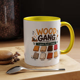Woodworker Coffee Mug, Wood Gang Carpenter Mug, Funny Woodworking Gift, I Speak Fluent Sawdust Cup for Carpenter and Woodworker