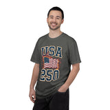 USA 250 Shirt, America 250th Anniversary T Shirt, Patriotic American Flag Tee, 1776 2026 Shirt, Fourth of July Gift, USA Birthday Tee