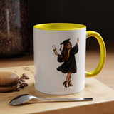 College Graduation Mug for Her, Female Graduate Coffee Cup, Congratulations Gift for Daughter, Sister or Best Friend, Senior Keepsake