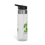 Personalized Dinosaur Water Bottle for Kids, Cute Dino Bottle for Boys, School Sports Bottle, Dinosaur Gift, Birthday Gift for Children