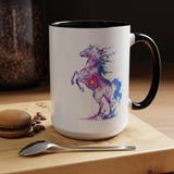 Galaxy Horse Mug, Cosmic Horse Coffee Mug, Horse Lover Gift, Celestial Horse Cup, Equestrian Mug, Fantasy Horse Art, Horse Mom Gift