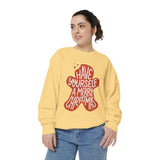 Have Yourself a Merry Christmas Sweatshirt, Gingerbread Cookie Crewneck, Cute Holiday Baking Pullover, Christmas Gift for Baker or Teacher