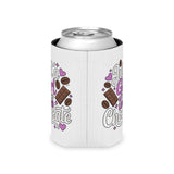 Chocolate Lover Can Cooler, Just a Girl Who Loves Chocolate, Cute Sweet Treat Drink Holder, Dessert Lover Gift, Cute Can Cooler, Party Favor