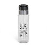 Custom Name Water Bottle for Boys, Personalized Kids Drink Bottle, Fun School Water Bottle for Son, Birthday and Back to School Gift