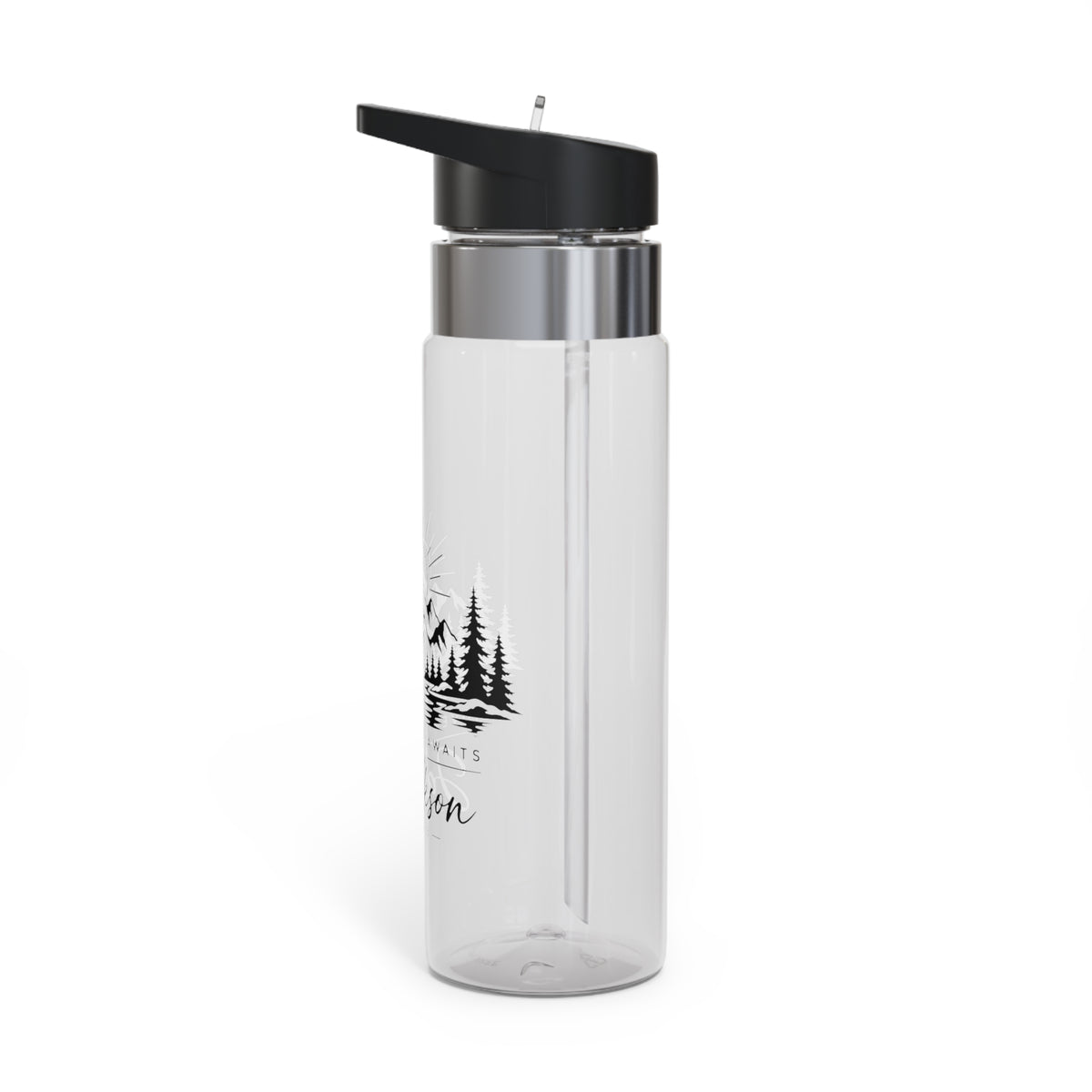 Personalized Adventure Water Bottle for Kids, Explorer Name Bottle for Boys, Outdoor Drink Bottle, Camping Gift, School Water Bottle