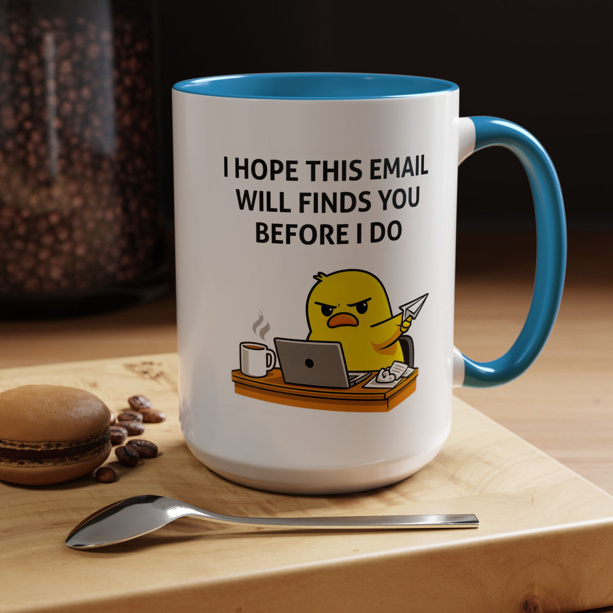 Office Worker Coffee Mug Coworker Gift Desk Job Cup Funny Email Lover Tea Mug For Boss