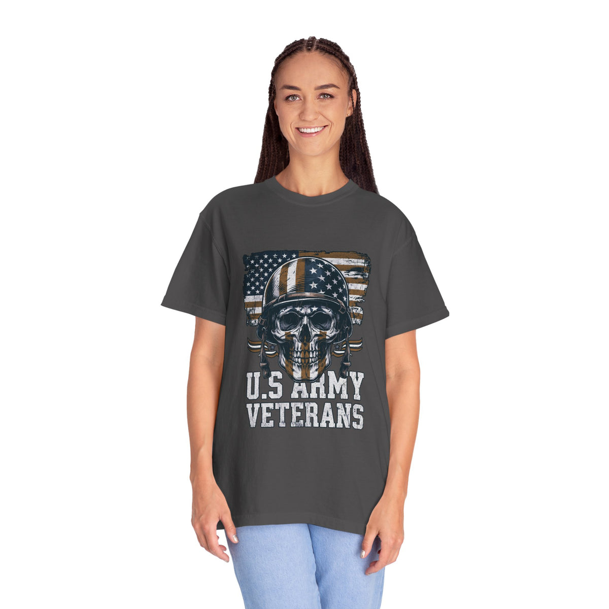 U.S. Army Veterans Shirt, Military Skull T Shirt, Patriotic American Flag Tee, Veteran Gift, Army Veteran Shirt, Veterans Day Gift