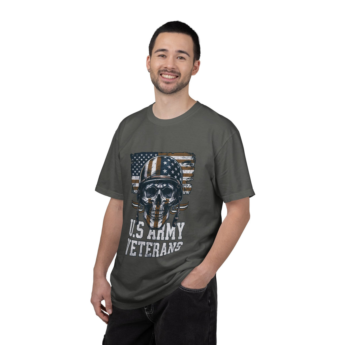 U.S. Army Veterans Shirt, Military Skull T Shirt, Patriotic American Flag Tee, Veteran Gift, Army Veteran Shirt, Veterans Day Gift