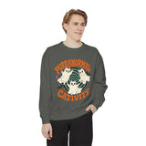 Purranormal Cativity Sweatshirt, Funny Halloween Cat Crewneck, Ghost Kitty Shirt for Cat Lover, Spooky Season Gift, Cute Fall Outfit